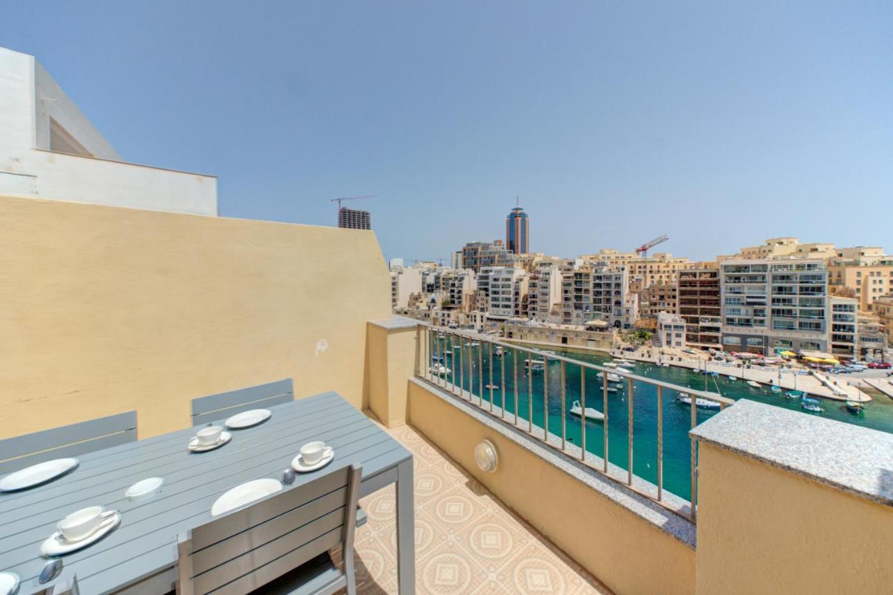 Morina Court - Seaview Apartments And Penthouse In St Julians By Shortletsmalta Saint Julian's Exterior foto