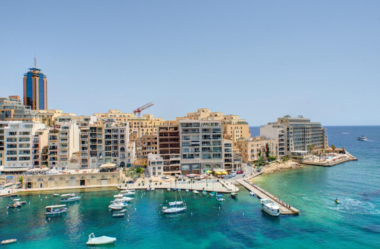 Morina Court - Seaview Apartments And Penthouse In St Julians By Shortletsmalta Saint Julian's Exterior foto